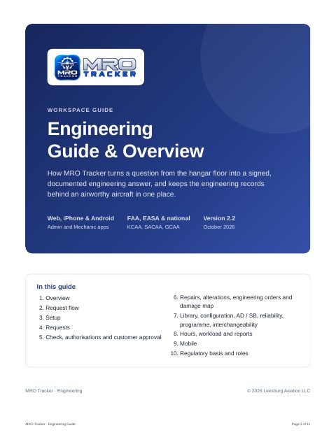 Engineering guide cover