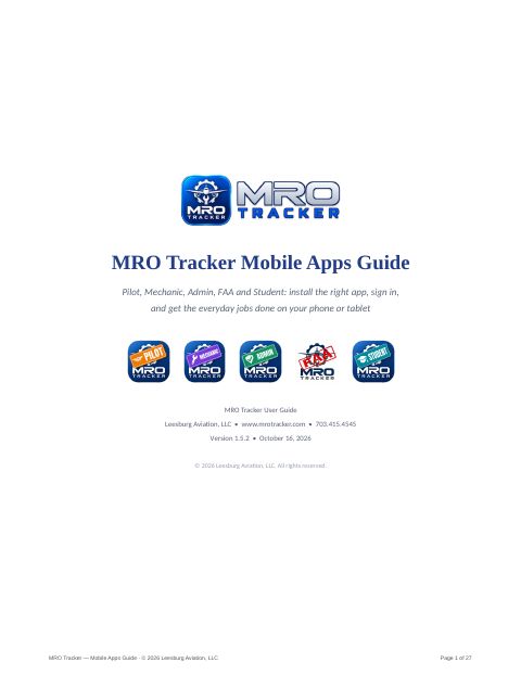 Mobile Apps Guide cover