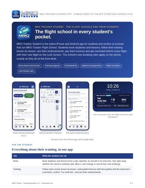 Student App cover